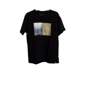 Reef Men's "Just‎ passing through" black basic tee